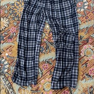 Nautica Mens M lounge pants elastic waist drawstring  rear pocket Gently worn